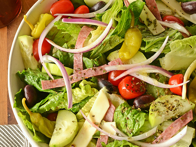 Old School Italian Chop Salad, Image by Rachel Johnson